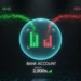 A futuristic holographic financial dashboard showing a "Live P&L" powered by Stripe to Xero automation, contrasting with a pile of manual receipts.