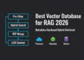 Best vector database for RAG 2026 architect's guide showing metadata filtering hybrid search and multi-tenant isolation for production RAG deployments