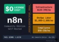 is n8n free production TCO analysis 2026 FAIL framework sovereign migration trigger RankSquire