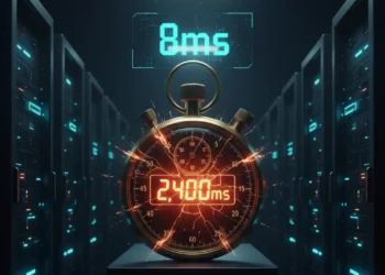 Fastest vector database 2026 — cracked timing instrument surrounded by high-performance server infrastructure representing the elimination of retrieval latency in AI agent production systems